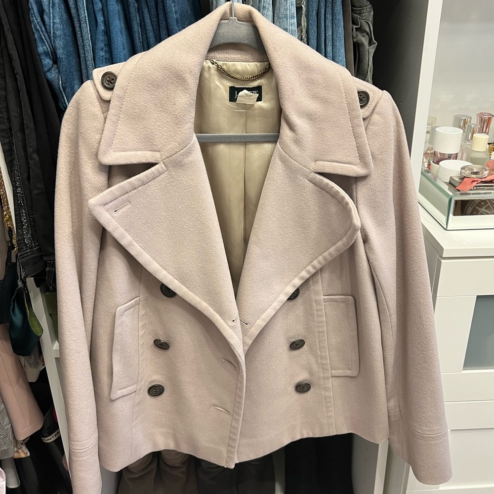 J Crew Peacoat-100% Wool
